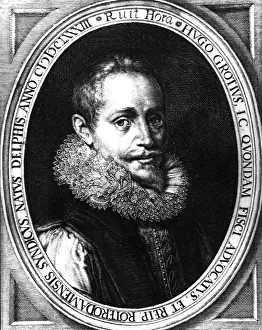 Grotius: Grotius, Hugo, 10.4.1583 - 28.8.1645, Dutch politician