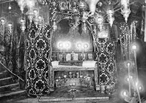 Grotto: Grotto of the Nativity in Bethlehem, 1929