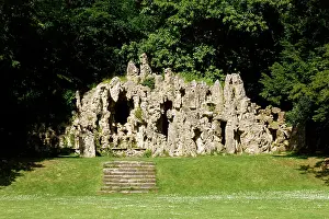Wardour: Grotto at Old Wardour Castle