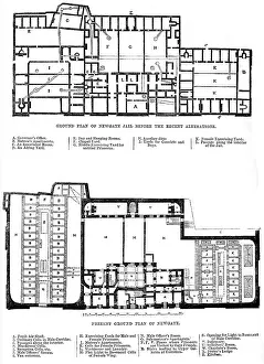 Newgate: Ground plan of Newgate Prison