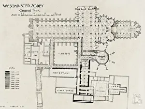 Abbots: Ground Plan of Westminster Abbey