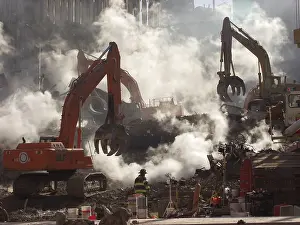 21st Century: Ground Zero still smolders as recovery operations