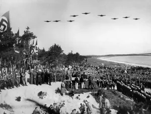 Lido: Groundbreaking ceremony of the KdF beach resort Ruegen, 1936