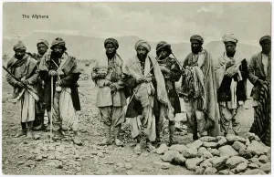 Afghans: Group of Afghans - Khyber Pass, Afghanstan