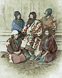 Ainu: Group of Ainu, Japan