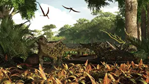 Paleoecology: An group of Ankylosaurid dinosaurs from the early Cretaceous