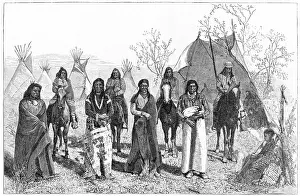 Shoshone: Group of Bannock Indians, Shoshone Tribe, ?