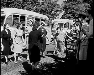 Verge: A Group of British Women Dancing on a Grass