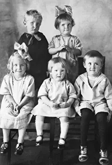 Nervousness: Group of children