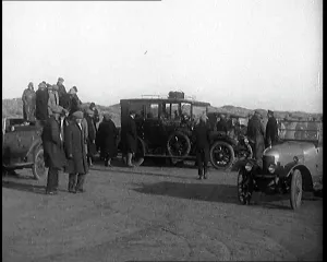 Bluebird: A Group Of Civilians Watching Malcolm Campbell