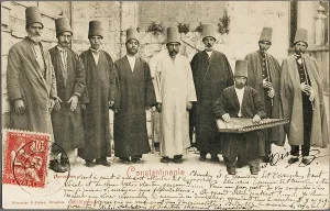 Seeker: Group of Dervishes, including musicians