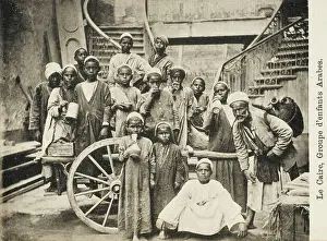 Ubiquitous: Group of Egyptian Arab children