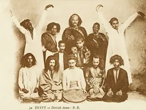 Seekers: Group of Egyptian Whirling Derivishes
