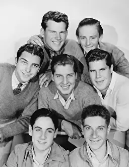 Teenaged: Group of fraternity friends