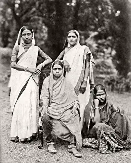 Sari: Group of Indian women