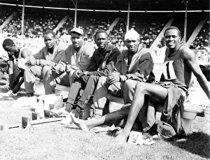 Keino: A group of Kenyan athletes at the British Games