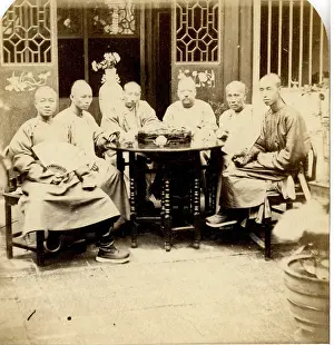 Mandarins: Group of Mandarins and Officers in the Yamun