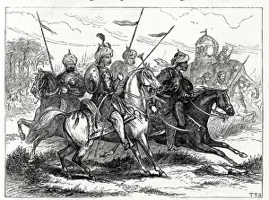 Spears: Group of Marathas, Third Anglo-Maratha War, 1818