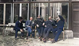 Compassion: Group of men in conversation
