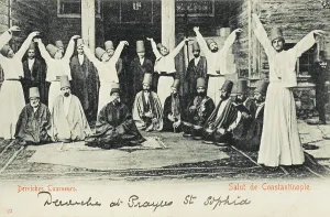 Ayasofya: Group of Mevlevi Dervishes - Istanbul