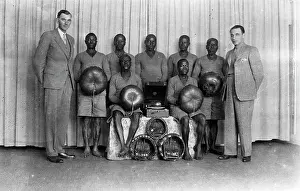 Mbira: The group of musicians that Hugh Tracey took either
