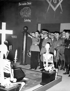 Freemasonry: A group of NSDAP officials guided by Wuester, the project ma