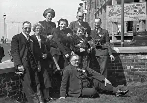 Birley: Group of people, Blackpool
