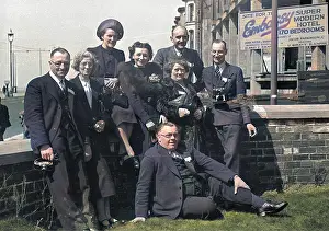 Birley: Group of people, Blackpool