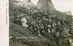 Polytechnic: Group of people on Mount Pilatus, Switzerland