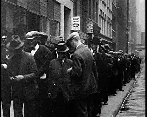 Queuing: Group of People Queuing For A meal From the