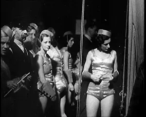 Backstage: A Group of Performers Waiting Backstage at the Theatre