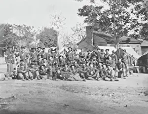 Yankee: Group photo of the 44th Indiana Infantry during