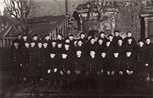 Grimsby: Group photo, Air Raid Wardens, WW2