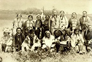Archibald: Group photo, Native Americans Indians in Canada