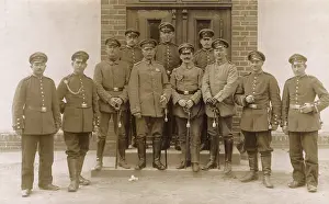 Posen: Group photo, Warthelager training camp, Germany, WW1