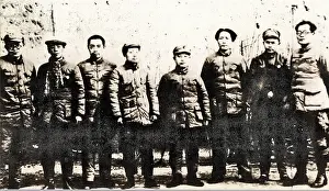 A group photo in Yan'an