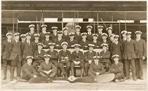 Propellers: Group picture of Pilots and their aeroplane