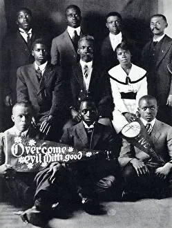 Ofns: Group portrait of Afircan Americans