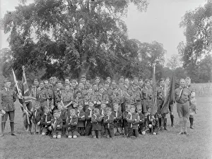 Bexleyheath: Group Portrait of Bexleyheath and District Boys Scouts Assoc