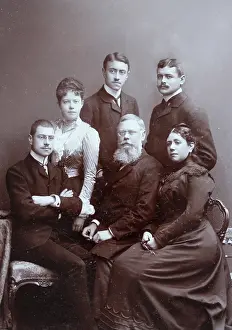 Szekely: Group portrait of a family of six