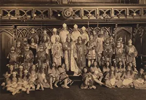Historicism: Group portrait of the Freemasons of an American