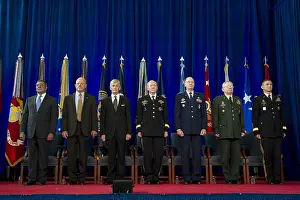Clapper: Group portrait of senior commanders attending the