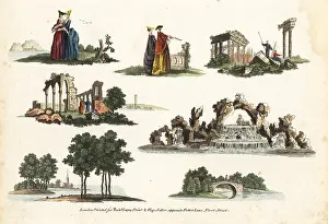 Bucolic: Group of rustic landscapes, 18th century