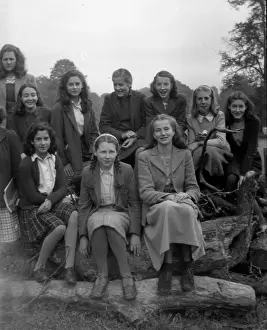 Schoolgirls: Group of schoolgirls