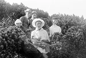 Schneeberg: Group in shrubs on Schneeberg, Austria