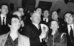 Prescott: Group of smiling Labour politicians