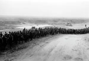 Correspondent: Group of Soviet prisoners of war, 1942