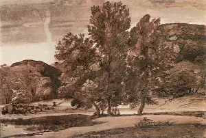Lorrain: Group of Trees in a Vale, by Claude Lorrain