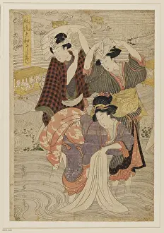 Washerwoman: Group of washerwomen