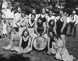 Liveliness: Group of Women and Buck Beer